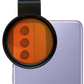 D-D Coral Colour Lens XL